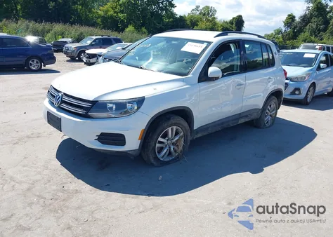 2016 Volkswagen Tiguan S из США, поврежденный, VIN WVGAV7AX7GW511380